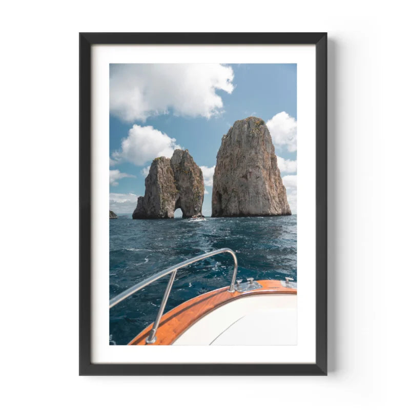 Framed Boat Trip Fine Art Prints - Framed Fine Art Prints