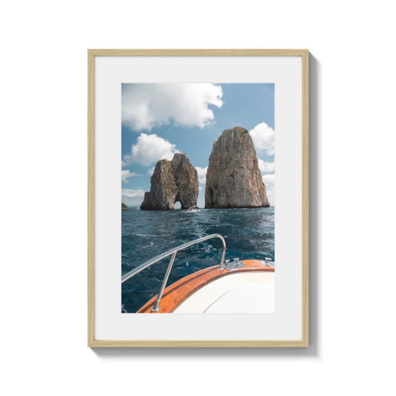 Framed Boat Trip Fine Art Prints - Framed Fine Art Prints