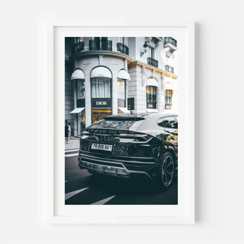 Framed Car Fine Art Print - Luxury & Lifestyle (Framed Fine Art)