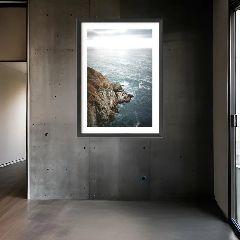 Framed Coastal Landscape Fine Art Prints - Framed Fine Art Prints