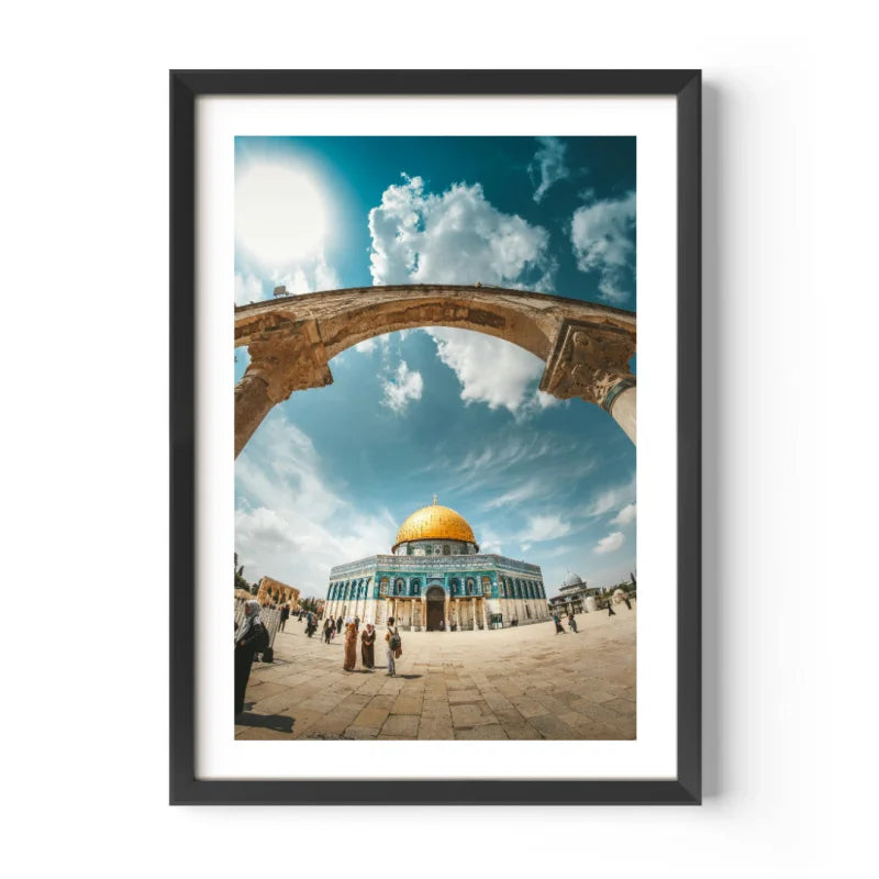 Framed Dome of the Rock Fine Art Print - Framed Fine Art Prints