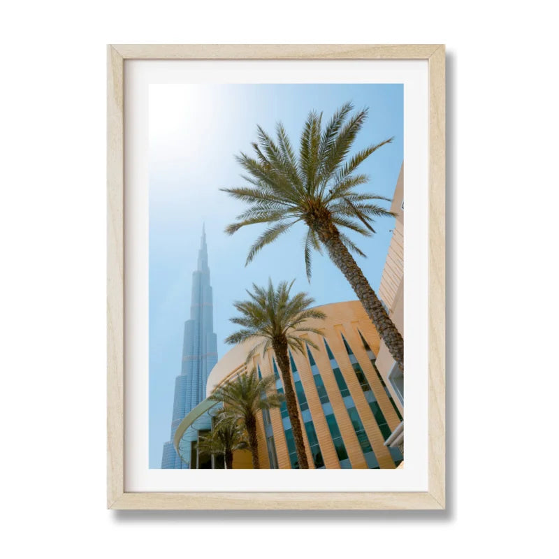 Framed Dubai Coastal Fine Art Print - Coastal & Seaside (Framed Fine Art)