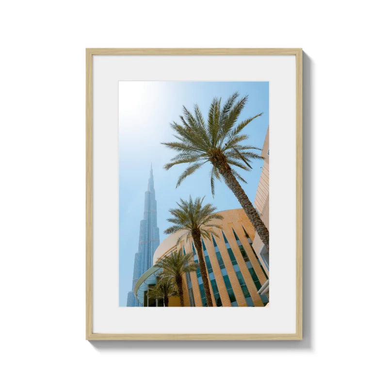 Framed Dubai Coastal Fine Art Print - Coastal & Seaside (Framed Fine Art)