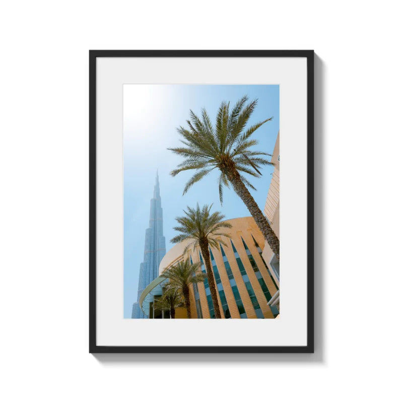 Framed Dubai Coastal Fine Art Print - Coastal & Seaside (Framed Fine Art)