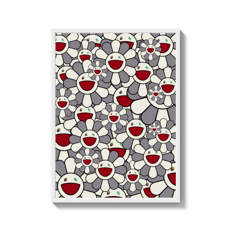 Framed Floral Canvas Prints Art for Walls - Ready to Hang Canvas Prints