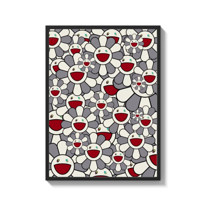 Framed Floral Canvas Prints Art for Walls - Ready to Hang Canvas Prints