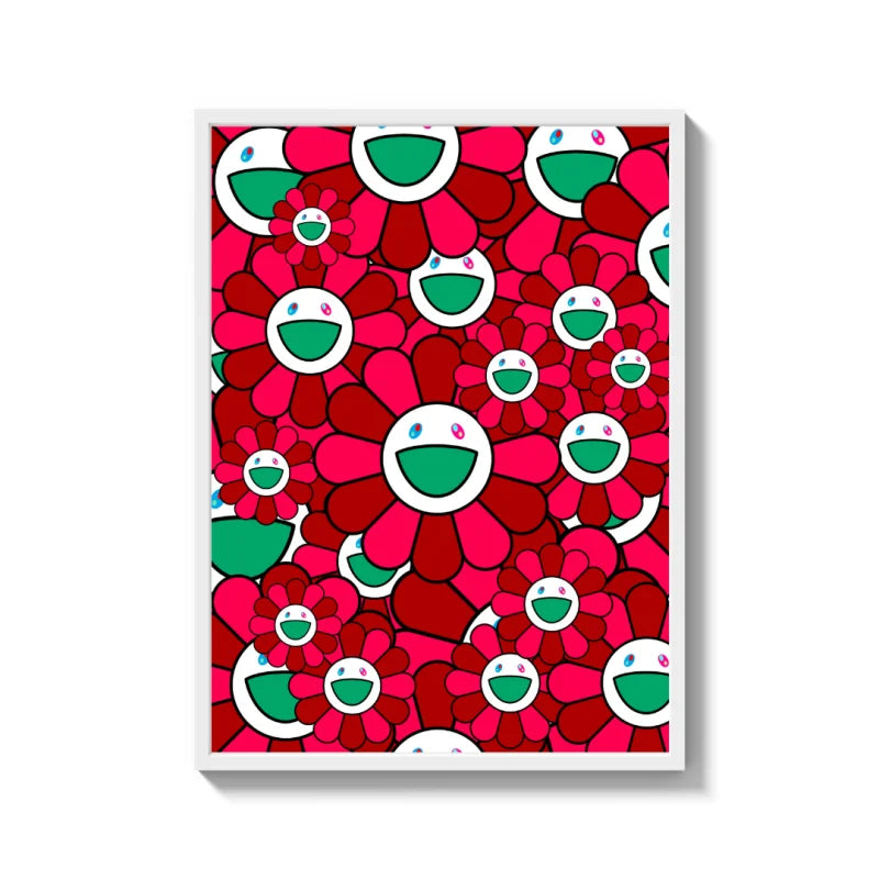 Framed Floral Canvas Prints Art - Ready to Hang Canvas Prints