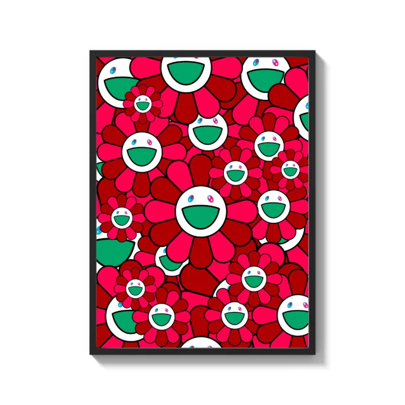 Framed Floral Canvas Prints Art - Ready to Hang Canvas Prints