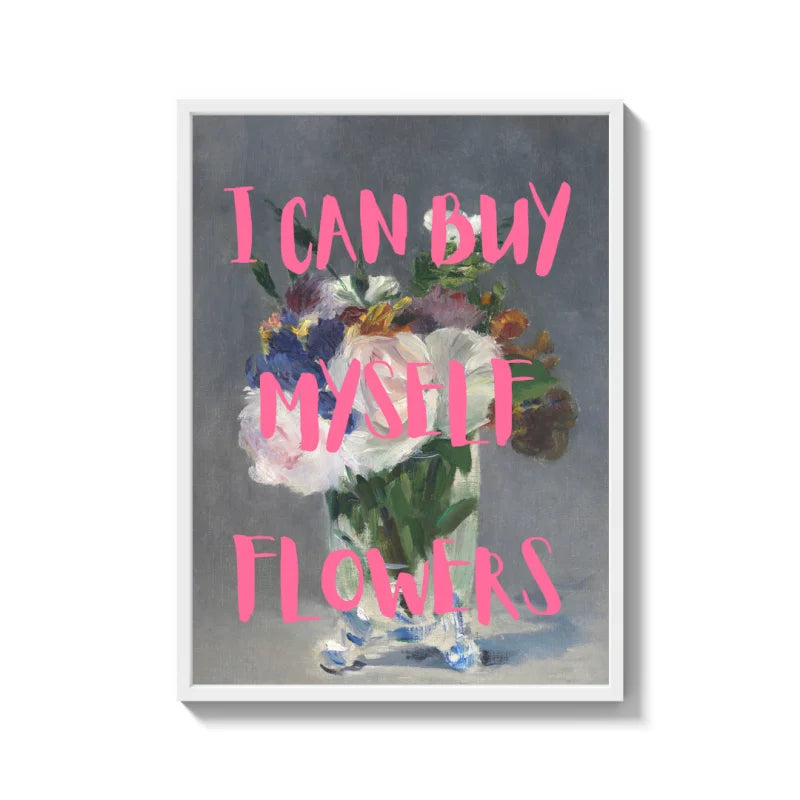 Framed Floral Canvas Prints Art - Ready to Hang Canvas Prints