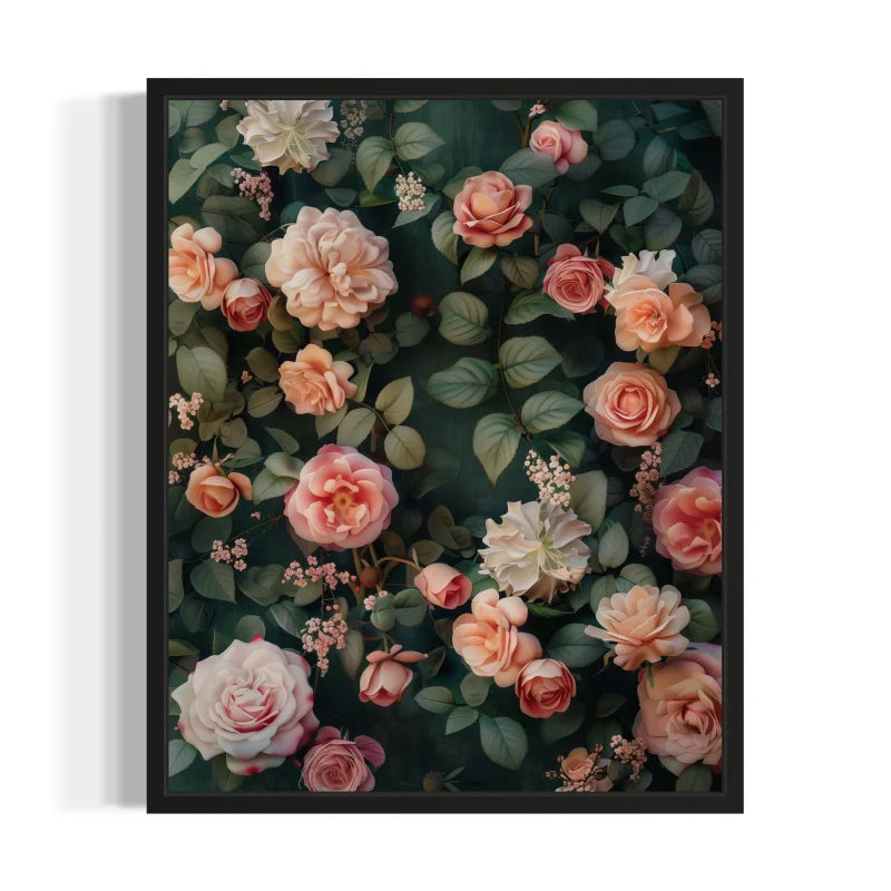 Framed Floral Canvas Prints Ready to Hang - Ready to Hang Canvas Prints