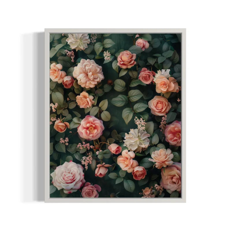 Framed Floral Canvas Prints Ready to Hang - Ready to Hang Canvas Prints
