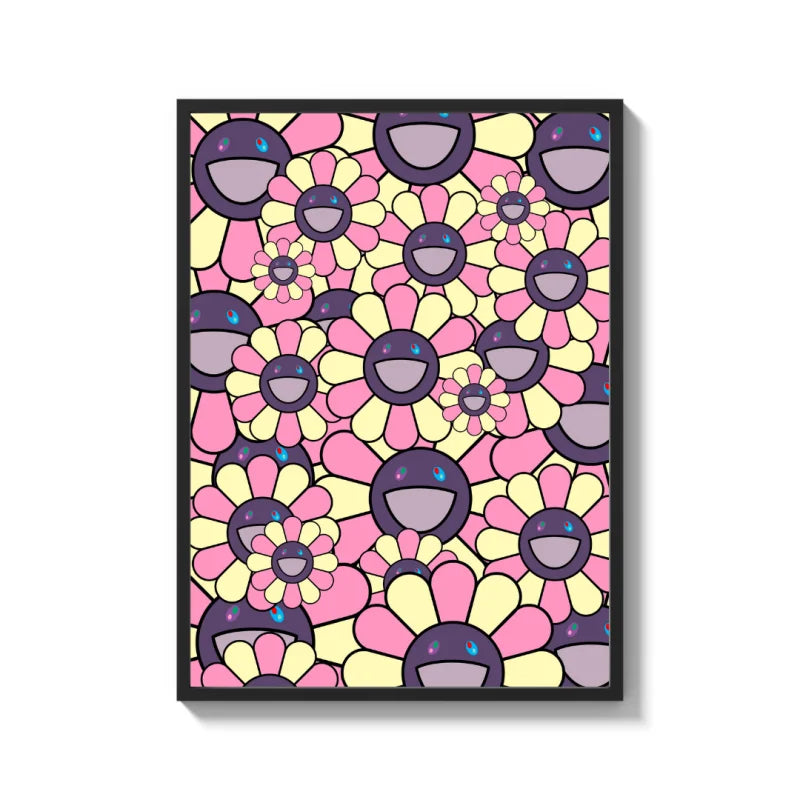 Framed Floral Canvas Prints Wall Art - Ready to Hang Canvas Prints