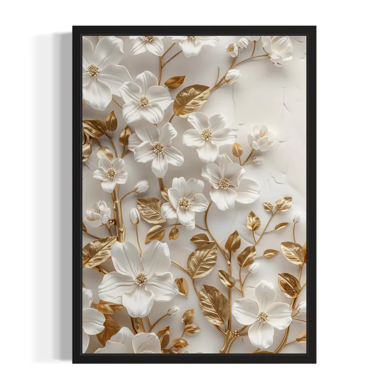 Framed Floral Canvas Prints Wall Art - Ready to Hang Canvas Prints