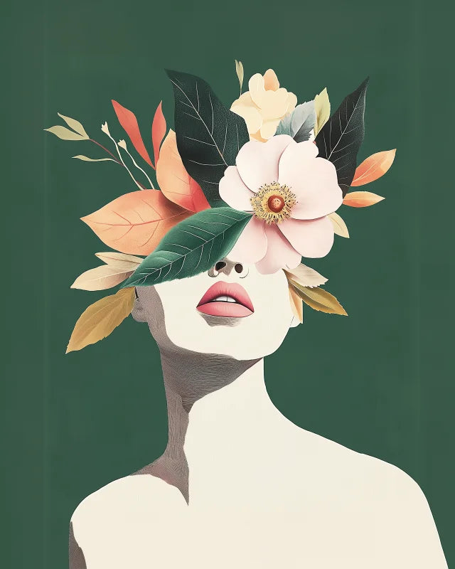 Framed Floral Portrait Canvas Prints - Ready to Hang Canvas Prints