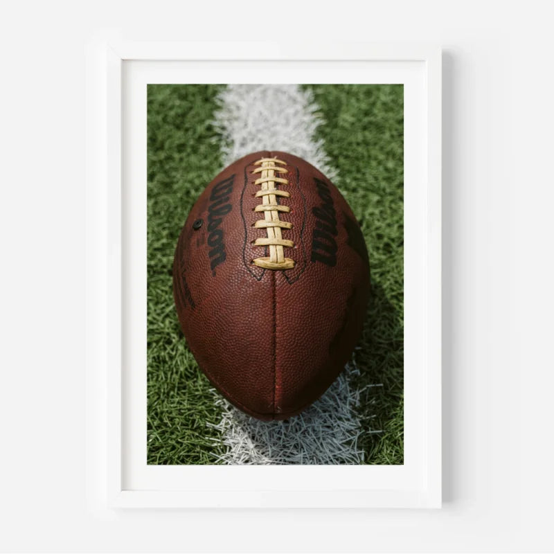 Framed Football Fine Art Prints - Framed Fine Art Prints