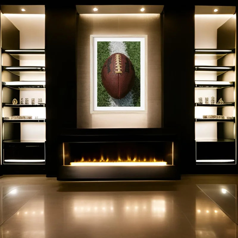 Framed Football Fine Art Prints - Framed Fine Art Prints