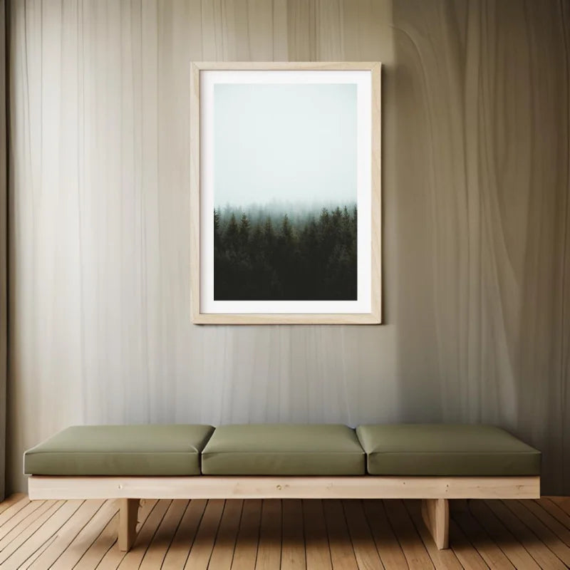 Framed Forest Fine Art Print Gallery Quality - Framed Fine Art Prints