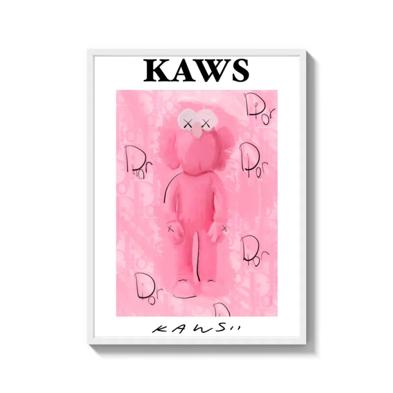 Framed KAWS Canvas Prints Ready to Hang Art - Ready to Hang Canvas Prints