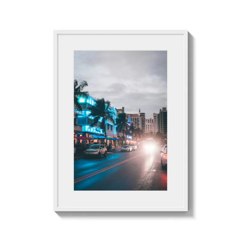 Framed Miami Fine Art Print - Framed Fine Art Prints