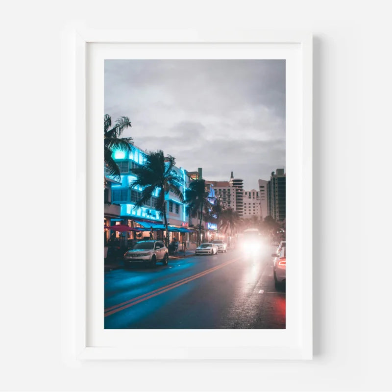 Framed Miami Fine Art Print - Framed Fine Art Prints