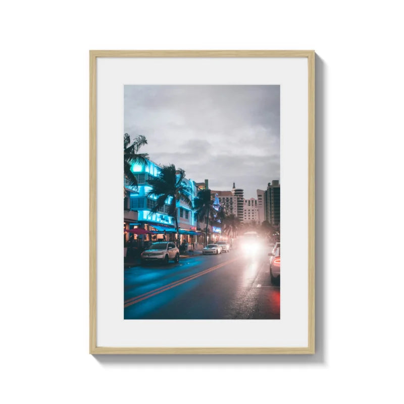 Framed Miami Fine Art Print - Framed Fine Art Prints