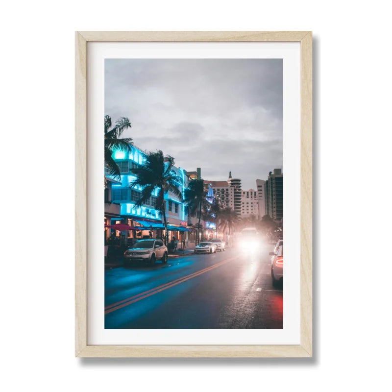 Framed Miami Fine Art Print - Framed Fine Art Prints