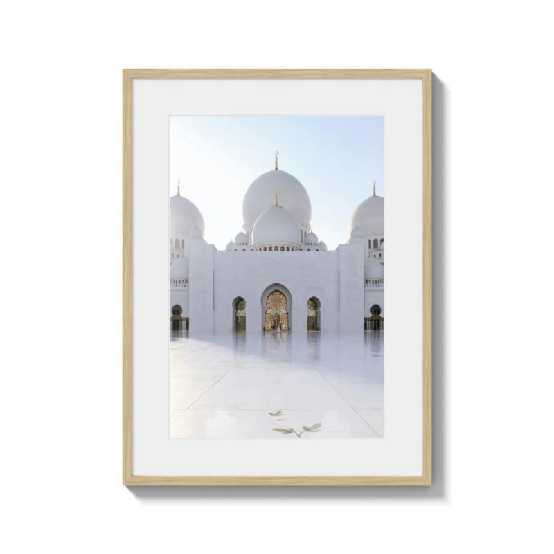 Framed Mosque Fine Art Prints - Framed Fine Art Prints