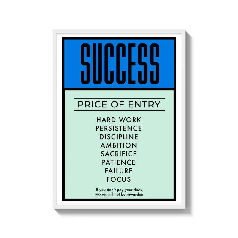 Framed Motivational Canvas Prints for Your Space - Ready to Hang Canvas Prints