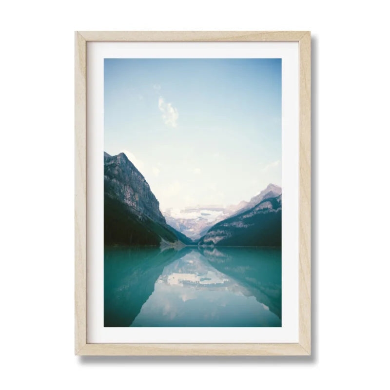 Framed Mountain Lake Fine Art Print - Framed Fine Art Prints