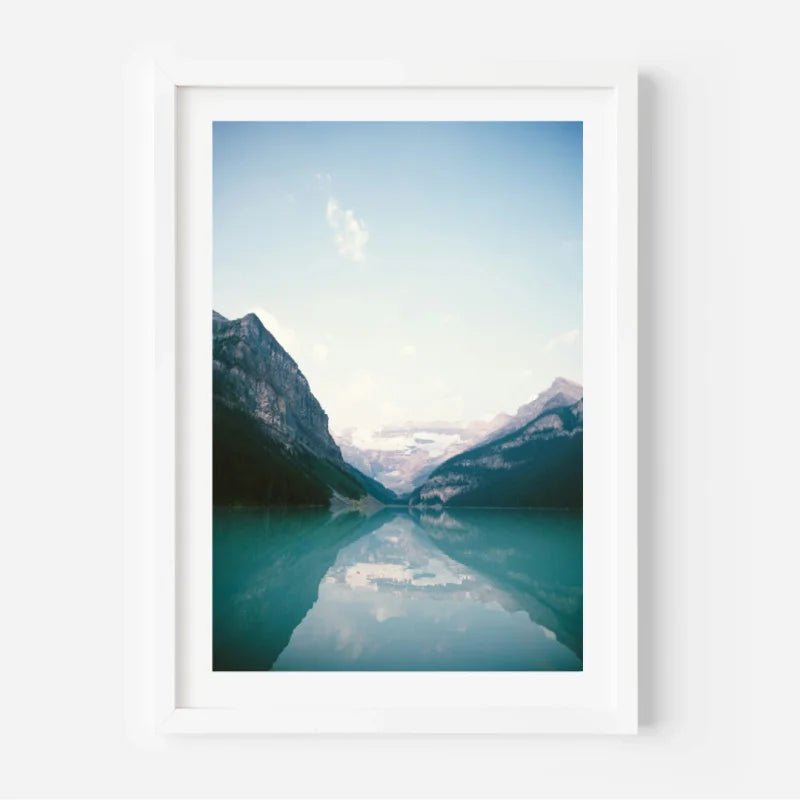 Framed Mountain Lake Fine Art Print - Framed Fine Art Prints