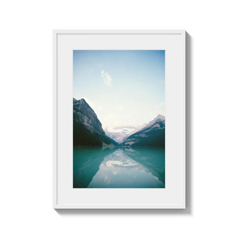 Framed Mountain Lake Fine Art Print - Framed Fine Art Prints