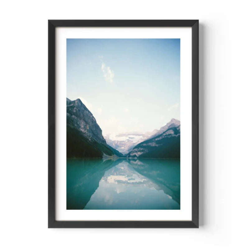 Framed Mountain Lake Fine Art Print - Framed Fine Art Prints