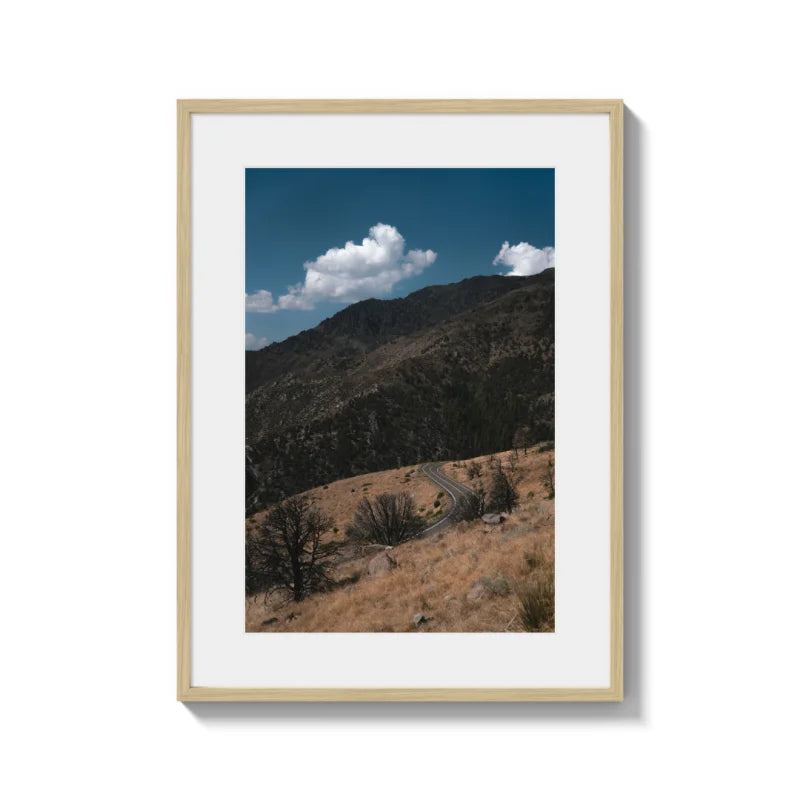 Framed Mountain Landscape Fine Art Print - Framed Fine Art Prints