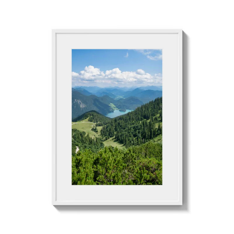 Framed Mountain Landscape Fine Art Print - Framed Fine Art Prints