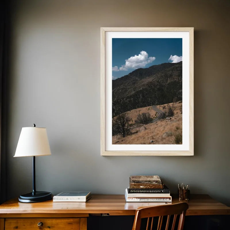 Framed Mountain Landscape Fine Art Print - Framed Fine Art Prints