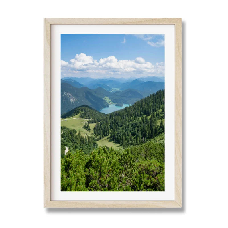 Framed Mountain Landscape Fine Art Print - Framed Fine Art Prints