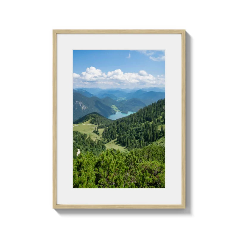 Framed Mountain Landscape Fine Art Print - Framed Fine Art Prints