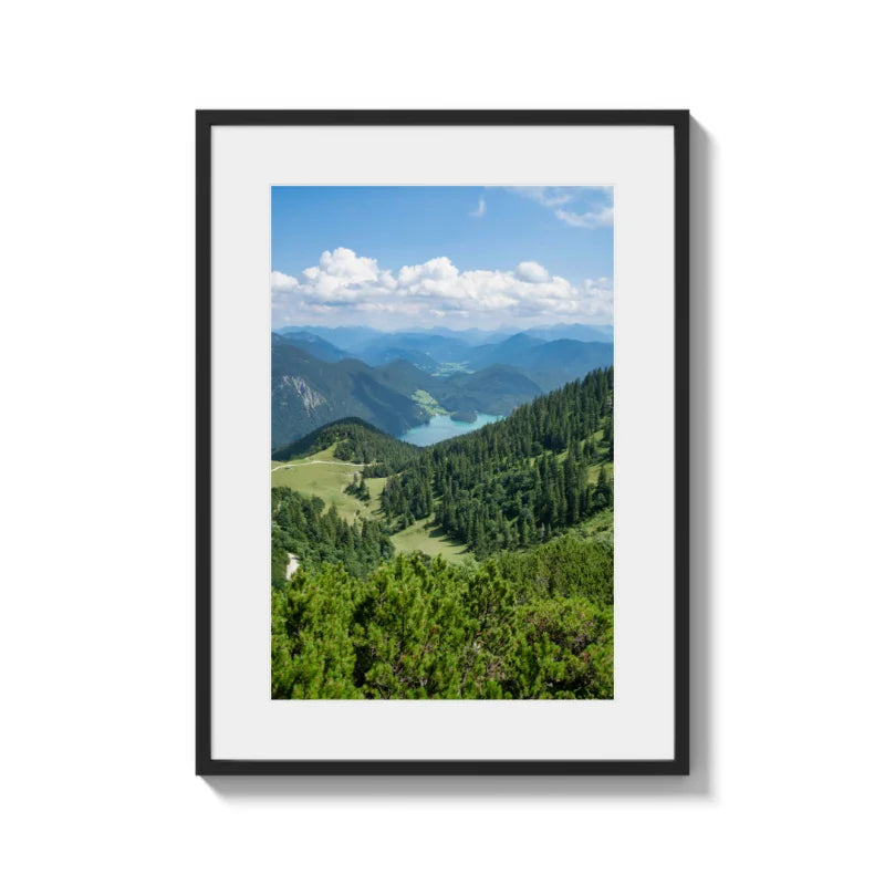 Framed Mountain Landscape Fine Art Print - Framed Fine Art Prints