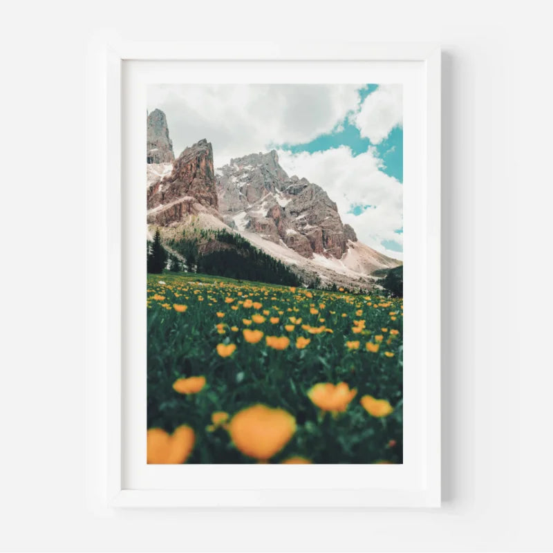 Framed Mountain Landscape Fine Art Print - Framed Fine Art Prints