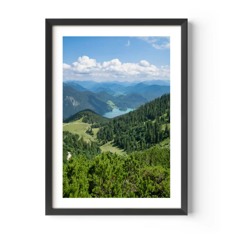 Framed Mountain Landscape Fine Art Print - Framed Fine Art Prints