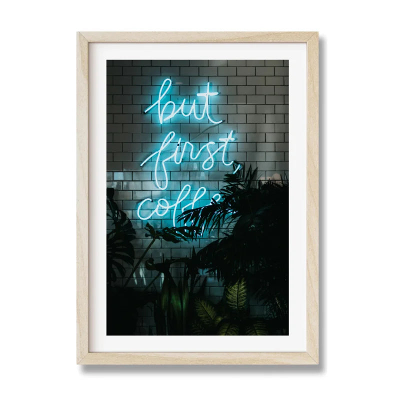 Framed Neon Fine Art Prints - Luxury & Lifestyle (Framed Fine Art)