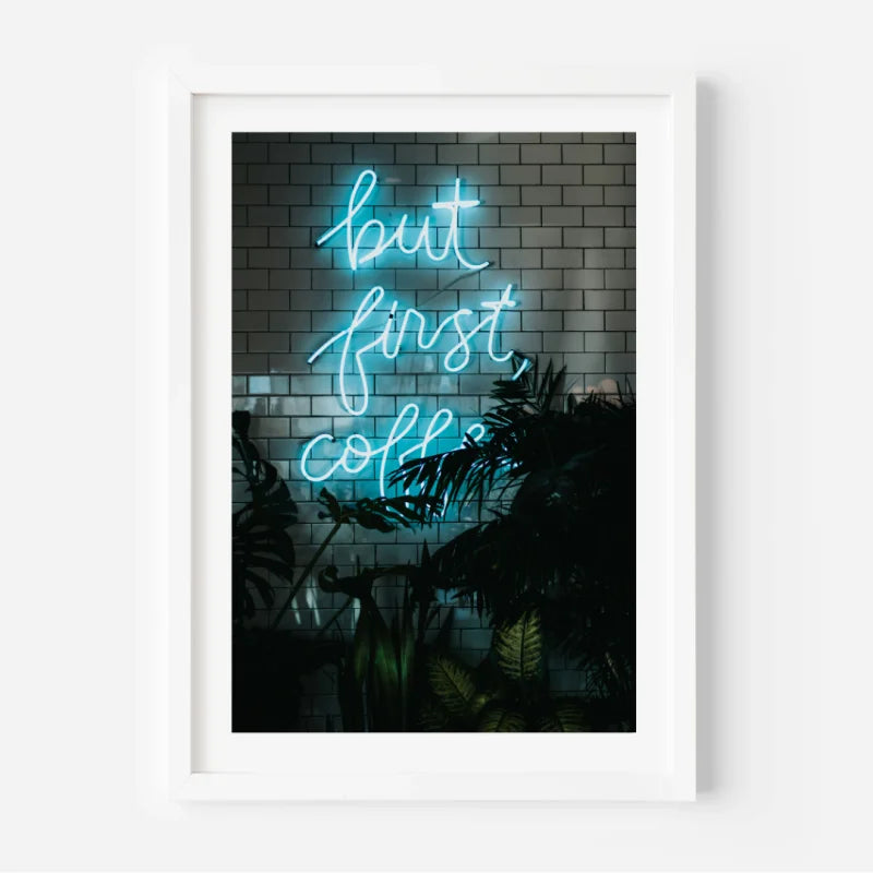 Framed Neon Fine Art Prints - Luxury & Lifestyle (Framed Fine Art)