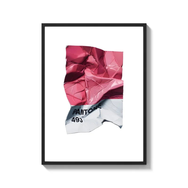 Framed Pantone Swatch Canvas Prints - Ready to Hang Canvas Prints