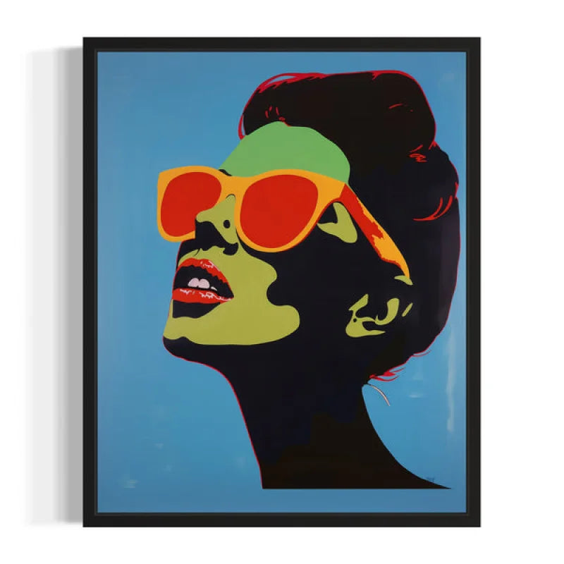 Framed Pop Art Canvas Prints for Walls - Ready to Hang Canvas Prints