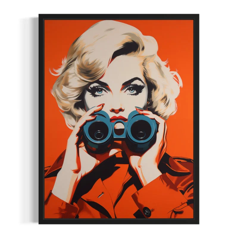 Framed Pop Art Canvas Prints Ready to Hang - Ready to Hang Canvas Prints