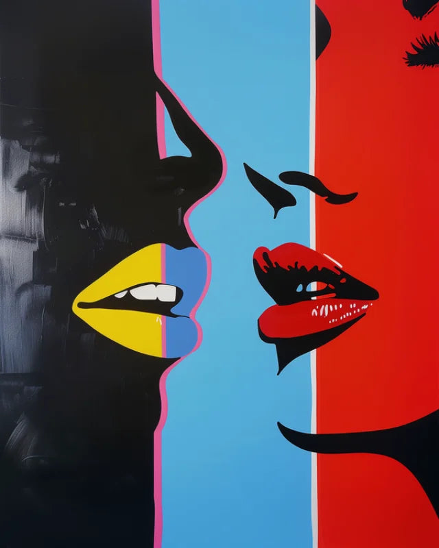 Framed Pop Art Canvas Prints Ready to Hang - Ready to Hang Canvas Prints