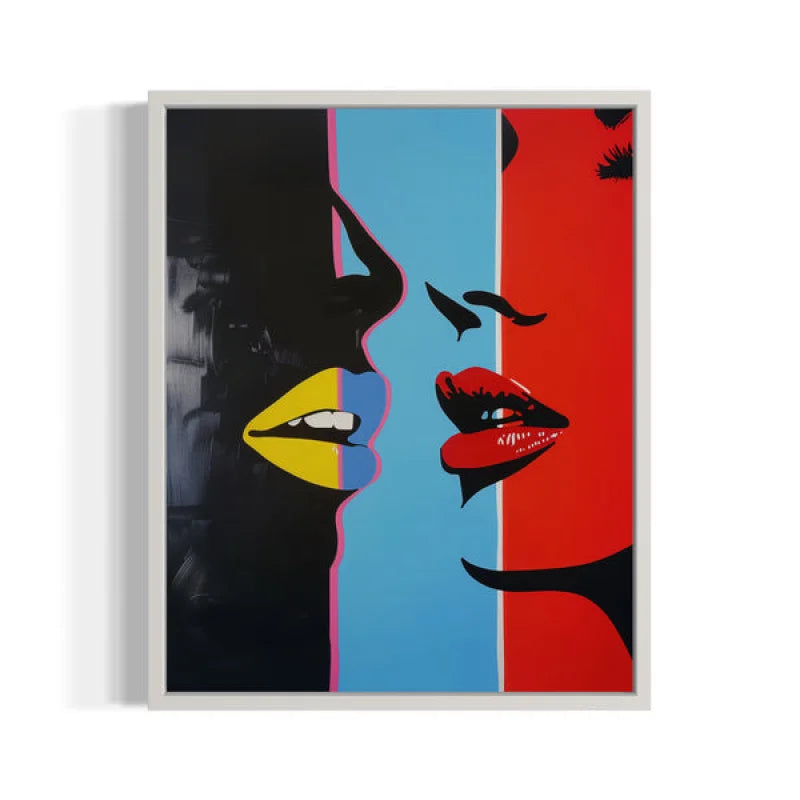 Framed Pop Art Canvas Prints Ready to Hang - Ready to Hang Canvas Prints