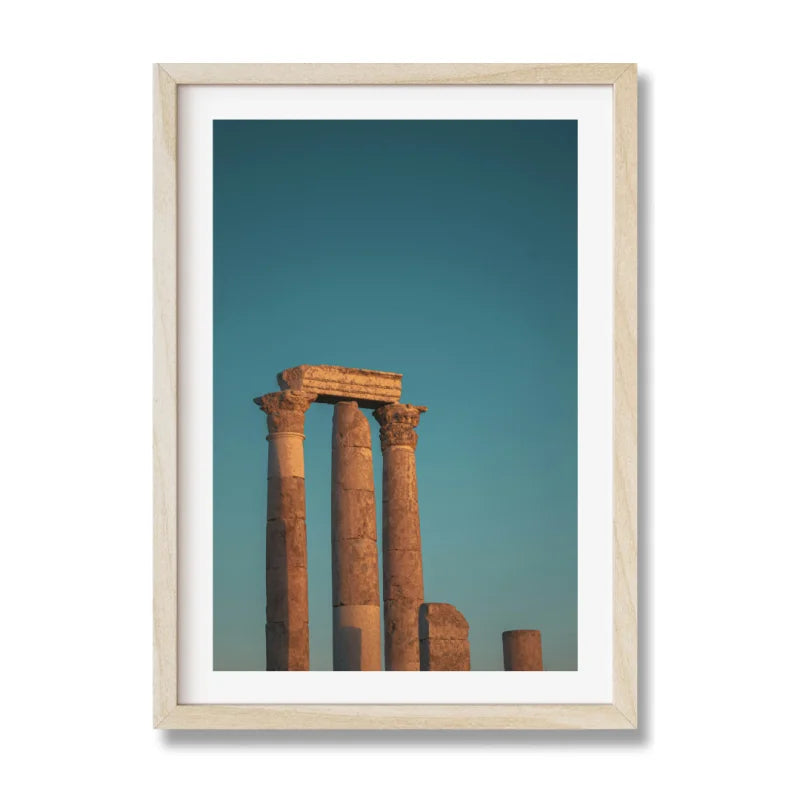 Framed Roman Ruins Fine Art Prints - Framed Fine Art Prints