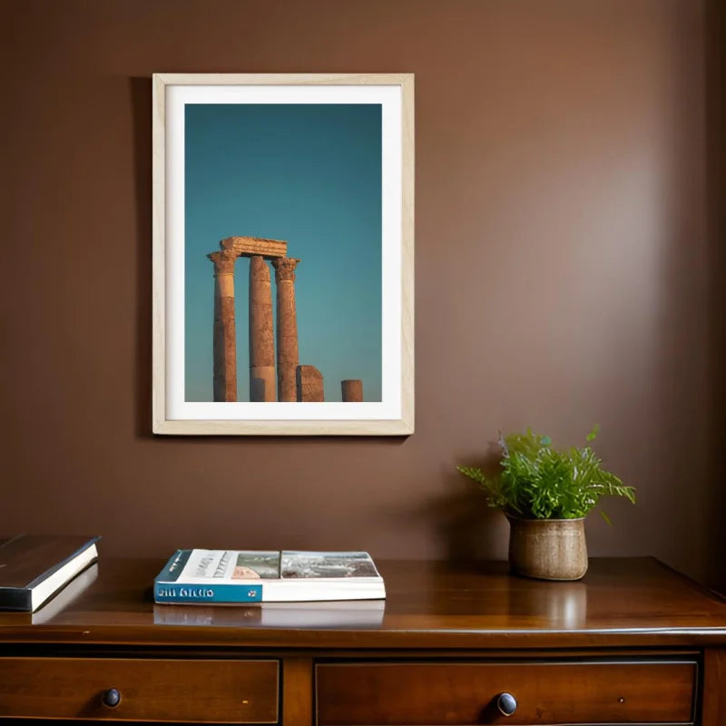 Framed Roman Ruins Fine Art Prints - Framed Fine Art Prints