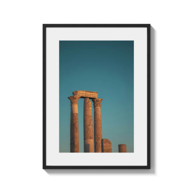 Framed Roman Ruins Fine Art Prints - Framed Fine Art Prints